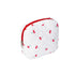 Bow Floral Women's Cosmetic Bags Cute Girls Sanitary Napkin Storage Bag Sanitary Pad Pouch Small Cosmetic Organizer Makeup Bag